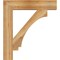 Ekena Millwork Imperial Block Rough Sawn Bracket, Western Red Cedar, 6"W x 34"D x 38"H BKT06X34X38IMP05RWR - alternate 2